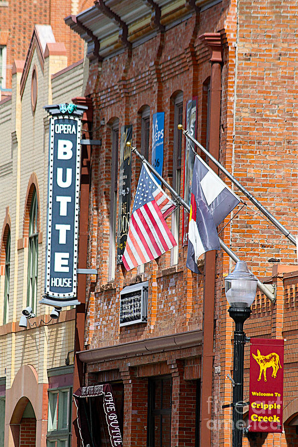 Butte Opera House In Colorado Photograph