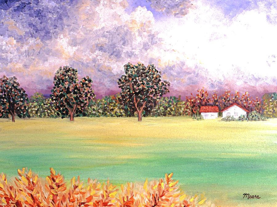 Landscape Painting - Butterfield Meadows Three by Linda Mears