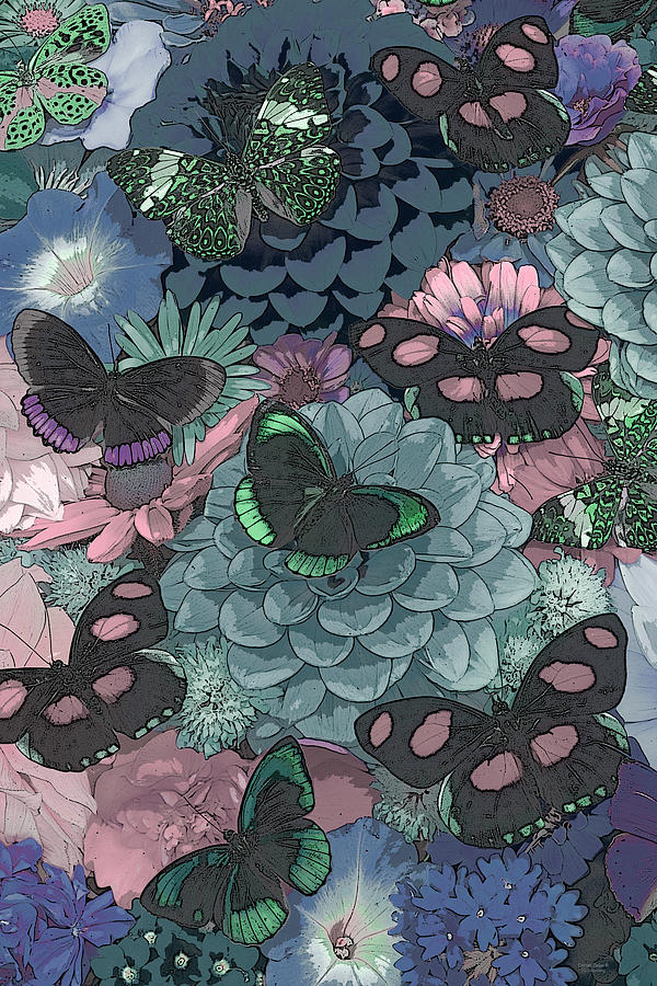 Butterflies Painting by JQ Licensing