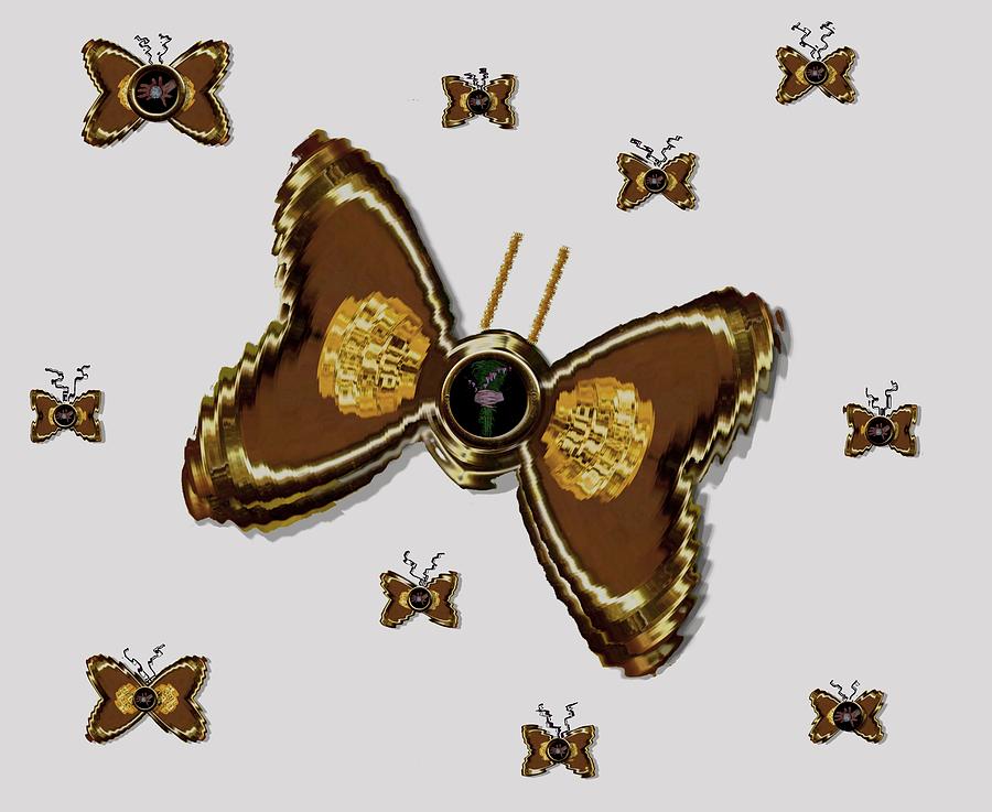 Butterfly Mixed Media - Butterflies for the worlds  future by Pepita Selles