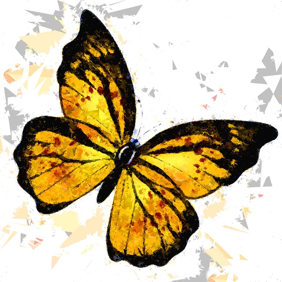 Butterfly 328 Painting by Movie Poster Prints