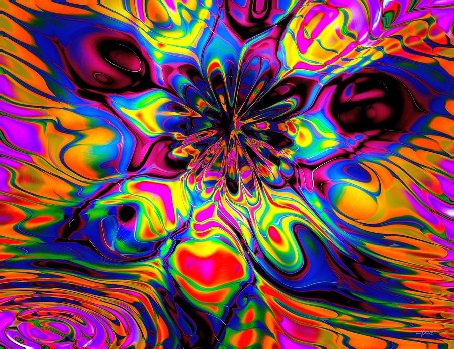 Butterfly Abstract Digital Art by Maciek Froncisz