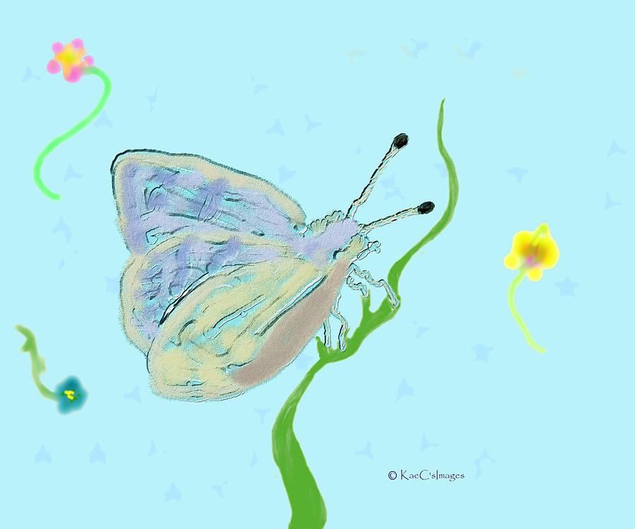 Butterfly Allusion Digital Art by Kae Cheatham