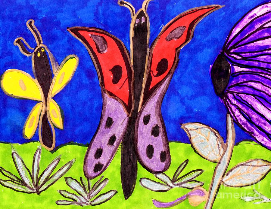 Butterfly Attraction Mixed Media by Elinor Helen Rakowski - Fine Art ...