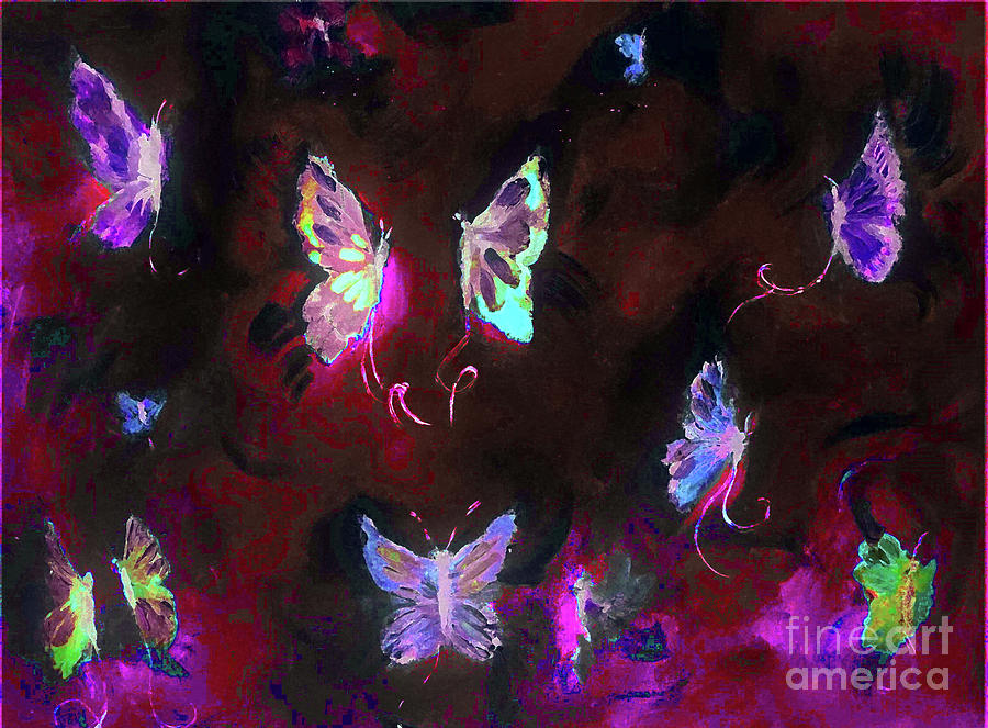 Butterfly Expose  Digital Art by Lisa Kaiser