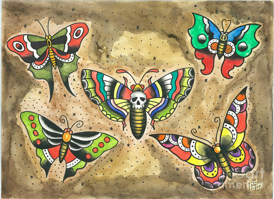Butterfly Painting - Butterfly Flash by Jonathan VanderMey