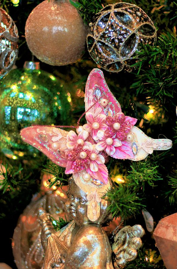 Butterfly Holiday Ornament Photograph