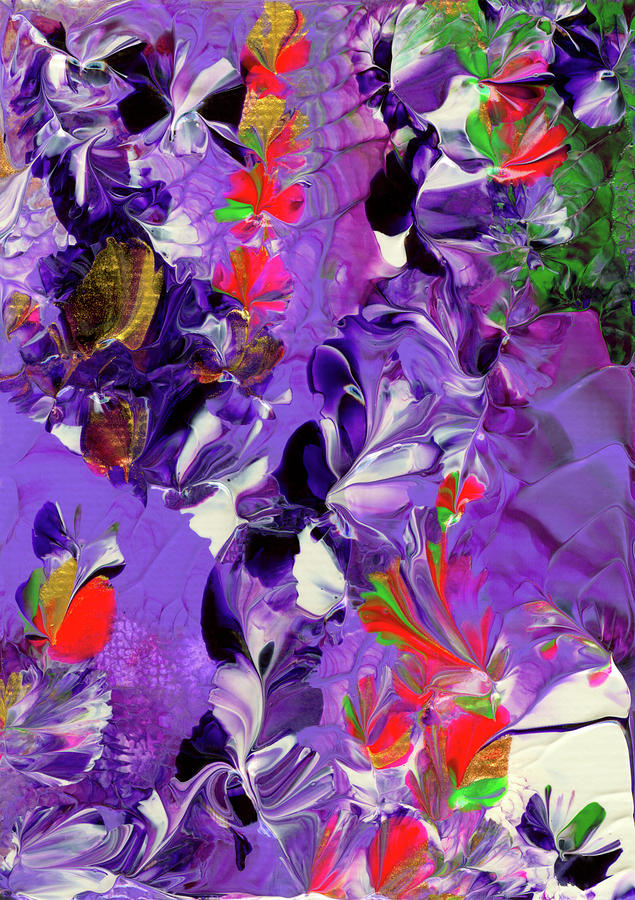 Butterfly Island Treasures Painting by Nan Bilden