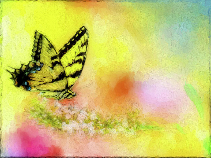 Butterfly Love Painting