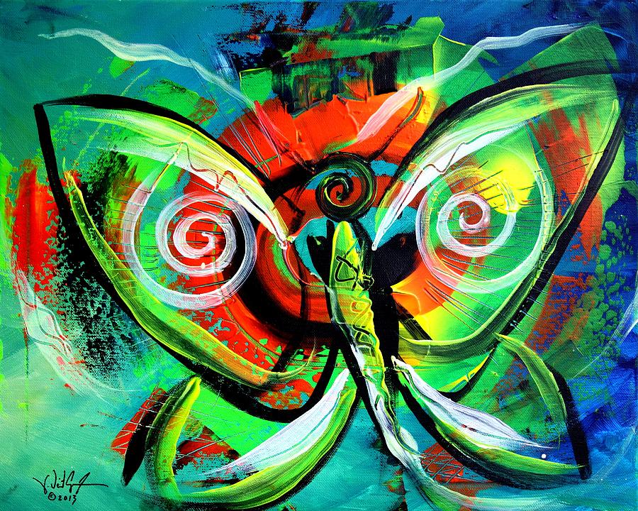 Butterfly Love Painting