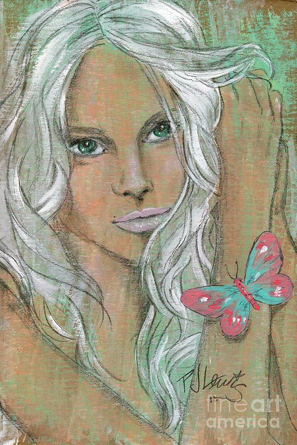 Pretty Woman Movie Painting - Butterfly by PJ Lewis