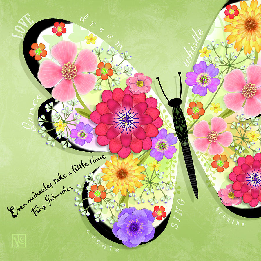 Butterfly Promise Digital Art by Valerie Drake Lesiak