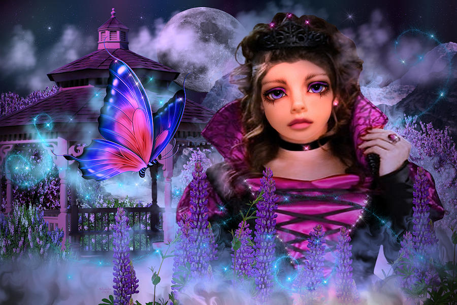 Butterfly Queen Digital Art by Artful Oasis
