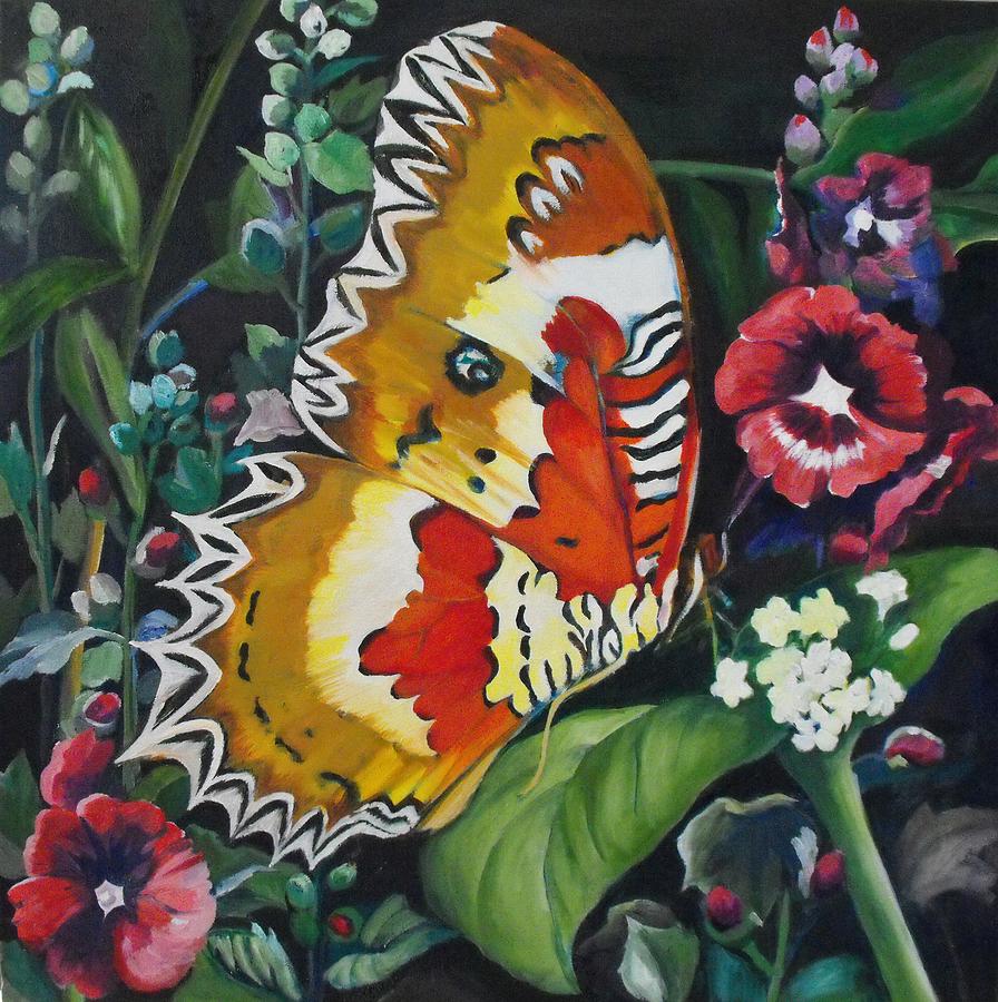 Butterfly Series 2 Painting By L R B Fine Art America