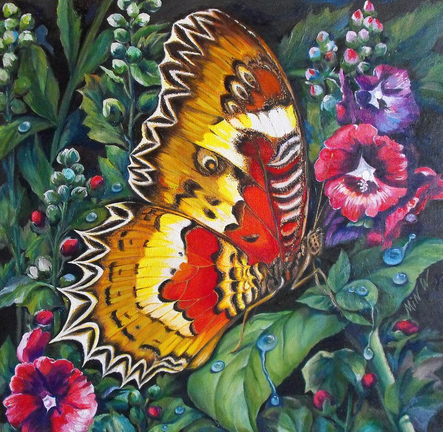 Butterfly Series 2A Painting by L R B