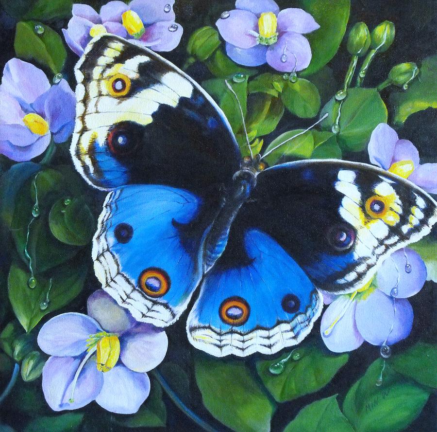 Butterfly Series Painting 1 Painting by L R B