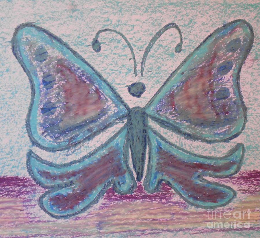 Butterfly Pastel by Tania Stefania Katzouraki