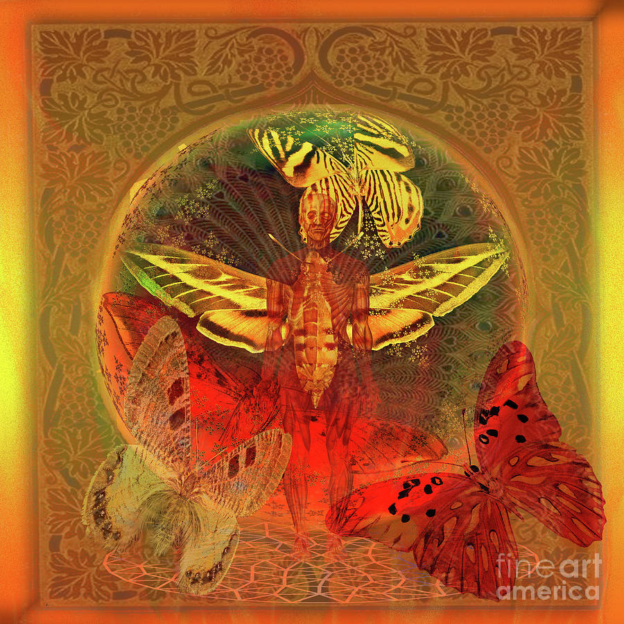 Butterflyman Solarlife Digital Art