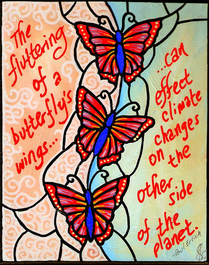 ButterflyWhispers4 Painting by Jim Harris