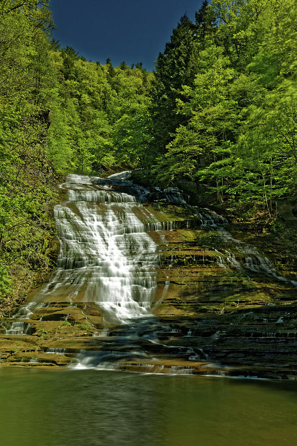 Buttermilk Falls Photograph by Doolittle Photography and Art