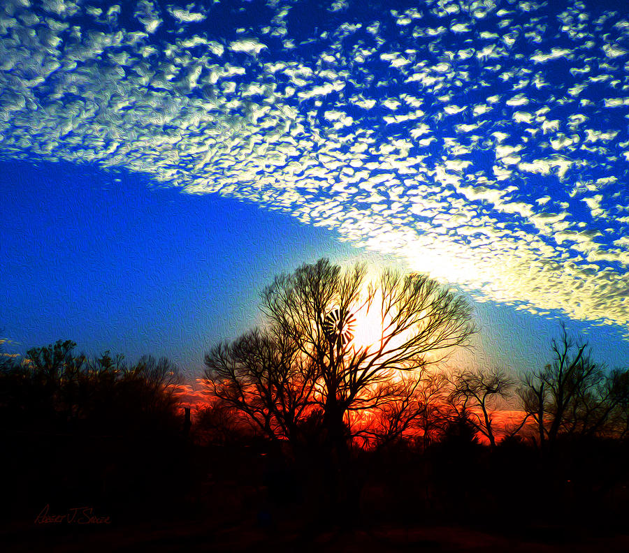 Buttermilk Sky 2 Photograph by Robert J Sadler