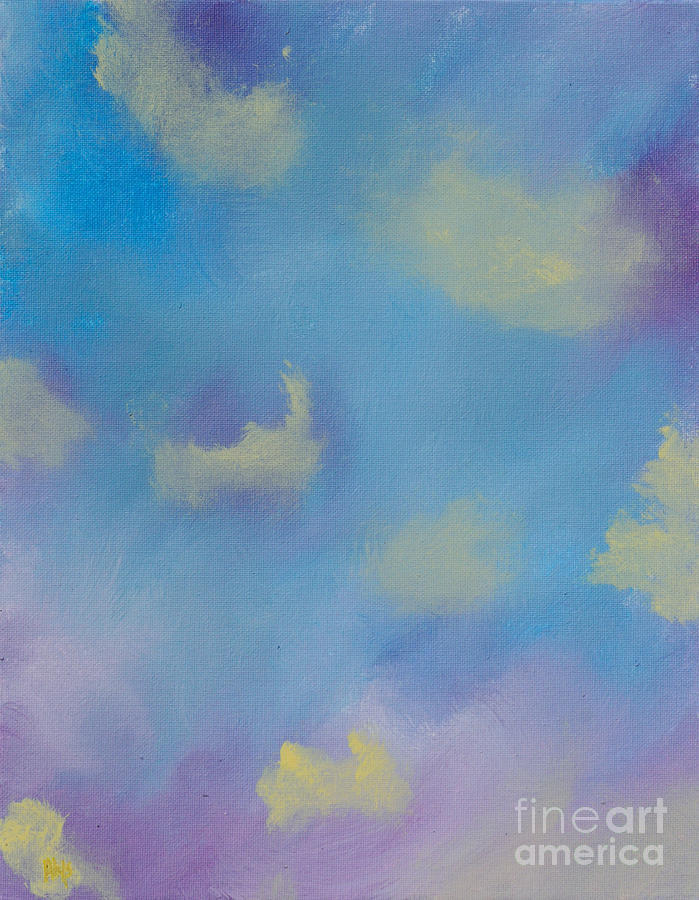 Buttermilk Sky Painting by Alys Caviness-Gober