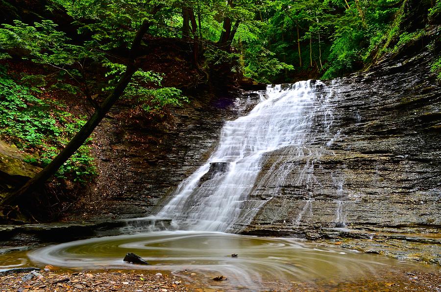 Butternut Falls Richfield Ohio Photograph By Frozen In Time Fine Art 