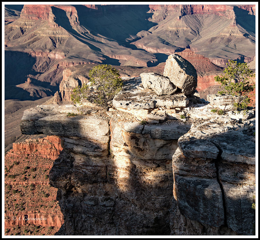Buttes, Points Grand Canyon, Arizona Photograph by A Macarthur Gurmankin