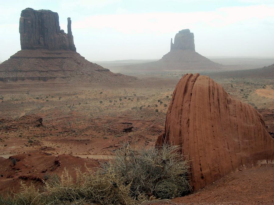 Monument Valley Photograph - Buttes View by Carrie Putz