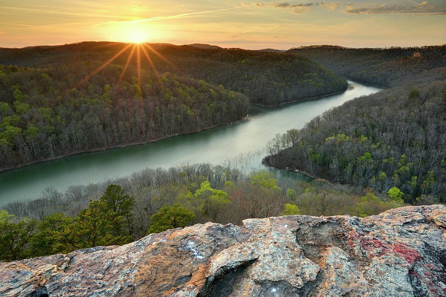 Buzzard Rock - Kentucky Photograph by Jeff Burcher