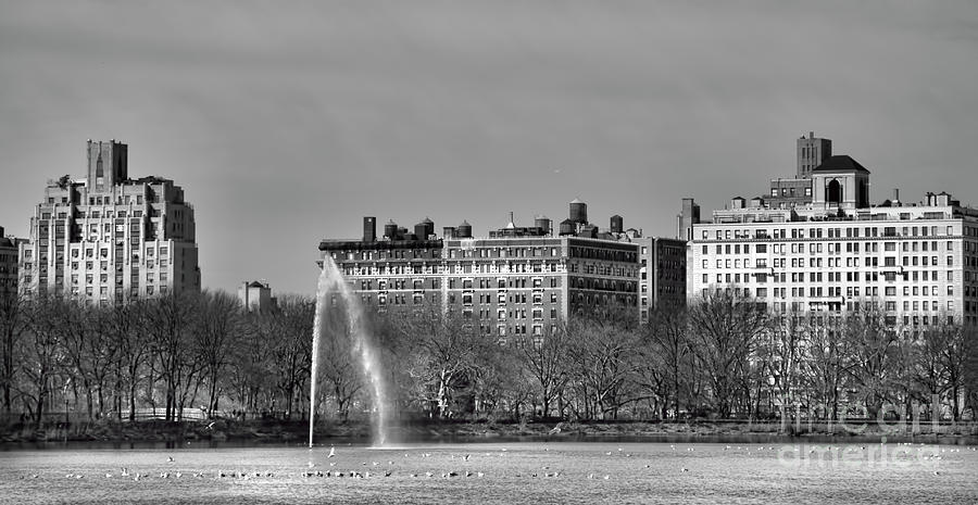 BW NYC Central West Side  Photograph by Chuck Kuhn