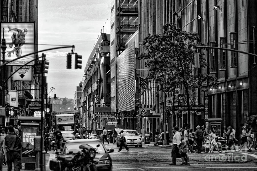 BW streets 4 Photograph by Chuck Kuhn