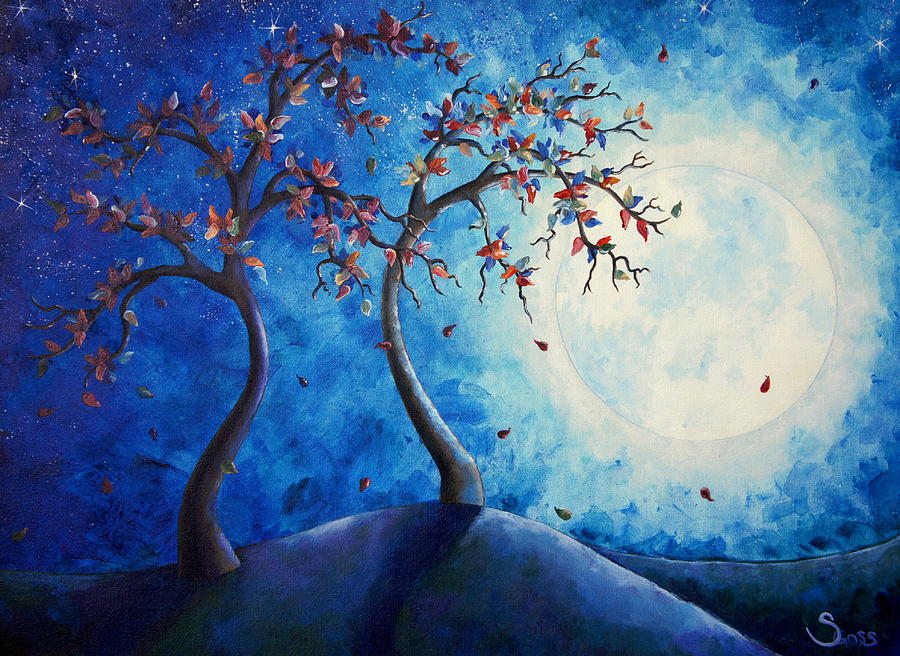 By the Moonlight Painting by Shiela Gosselin