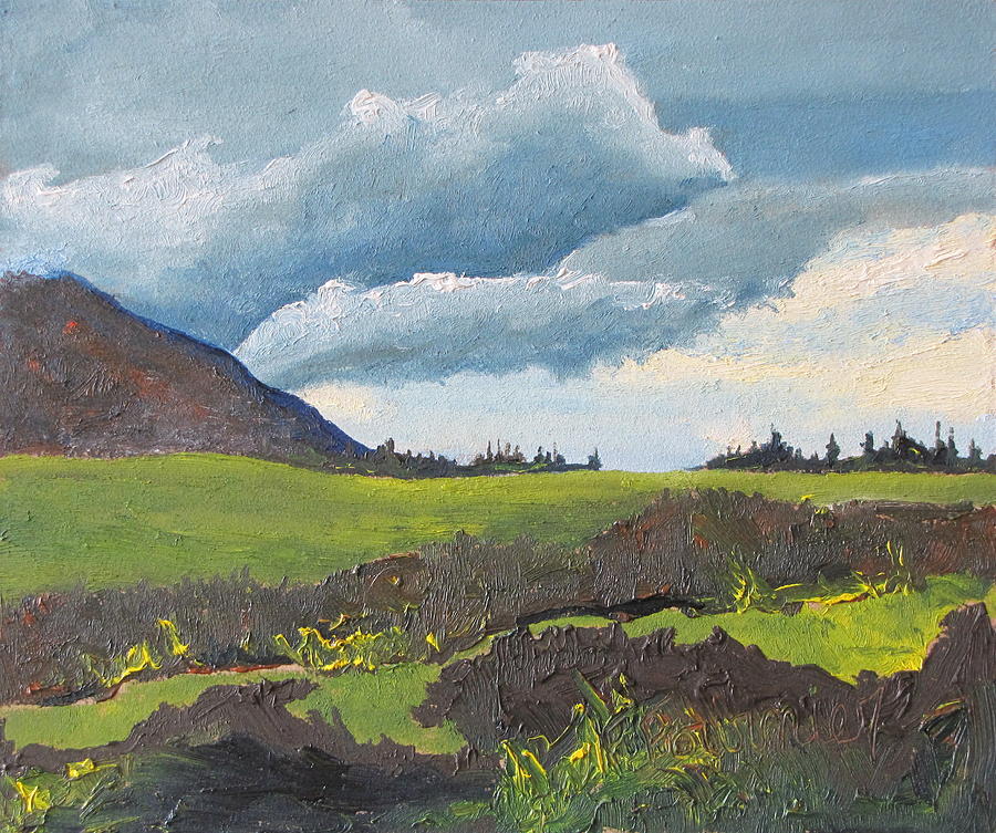 Impressionism Painting - By The Mountain Mt-St-Joseph NDB Quebec Canada by Francois Fournier