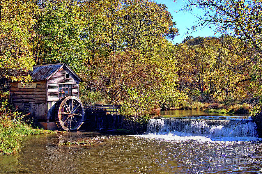 By the old Mill Stream Photograph by Tommy Anderson