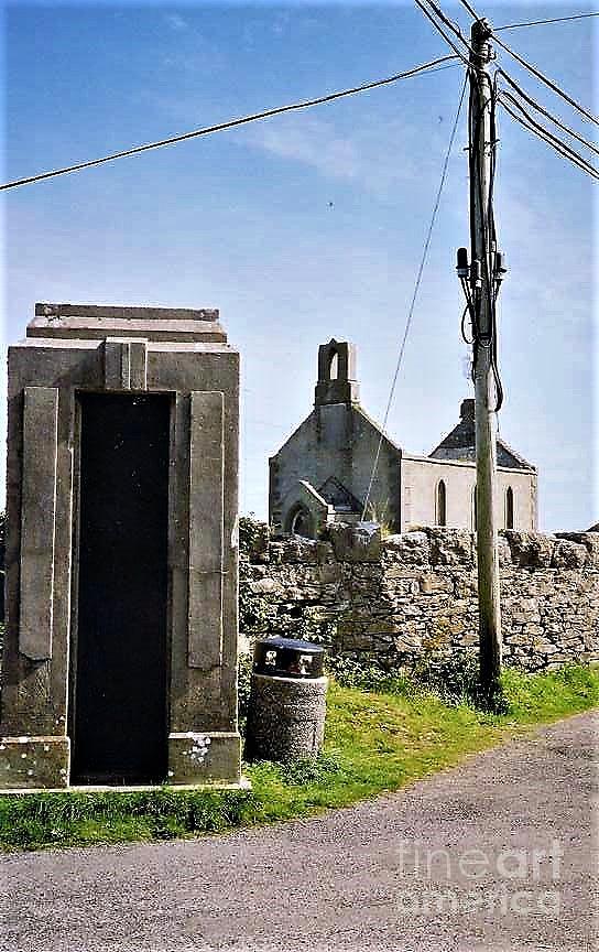 Bygones on Inismore Aran Photograph by Val Byrne