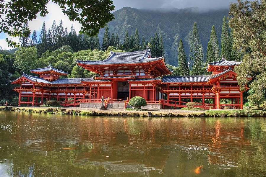Byodo-In Photograph by Jeff Cook