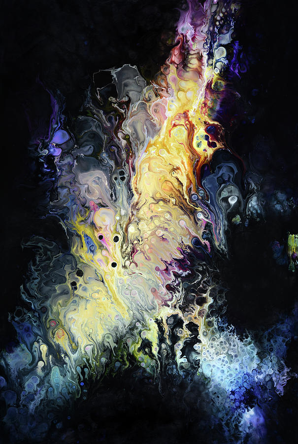 Abstract Painting - Byproduct by Dion Kurczek Abstract Painting - Byproduct by Dion Kurczek