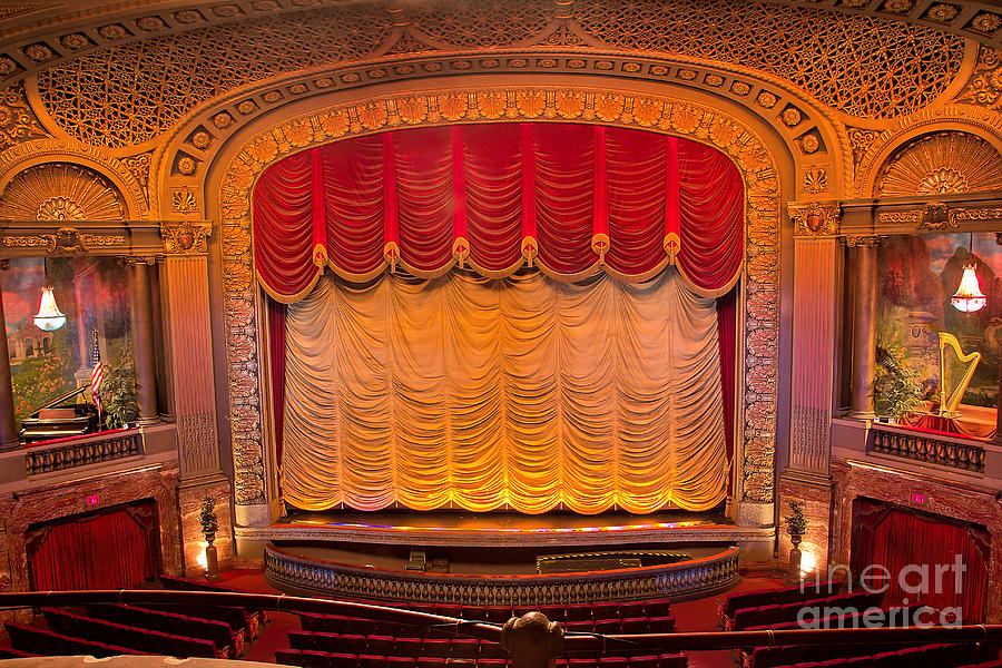 Byrd Theater Stage Photograph by Jemmy Archer