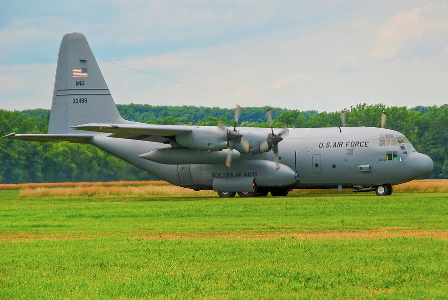 C-130 Hercules 3869 Photograph by Guy Whiteley