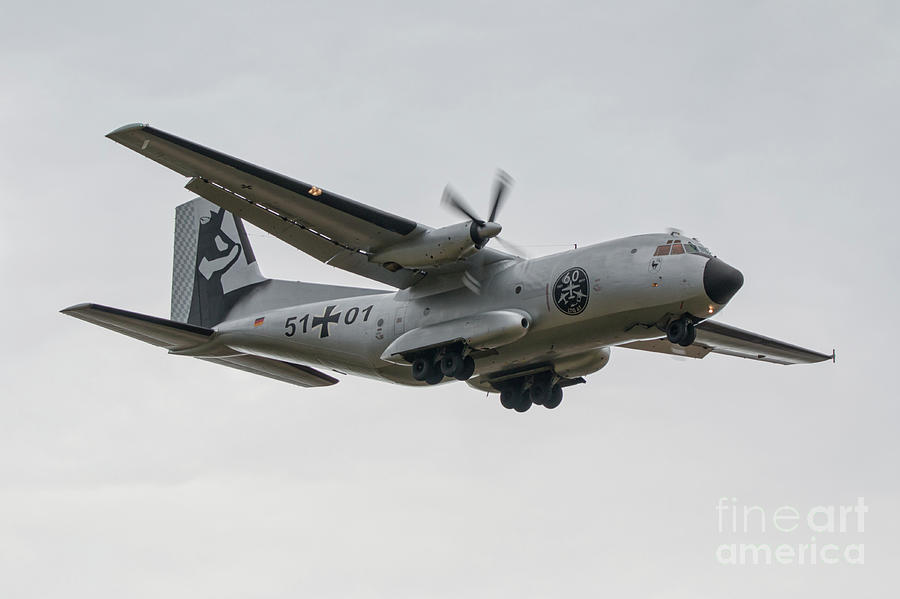 C-160 Transall Digital Art by Airpower Art