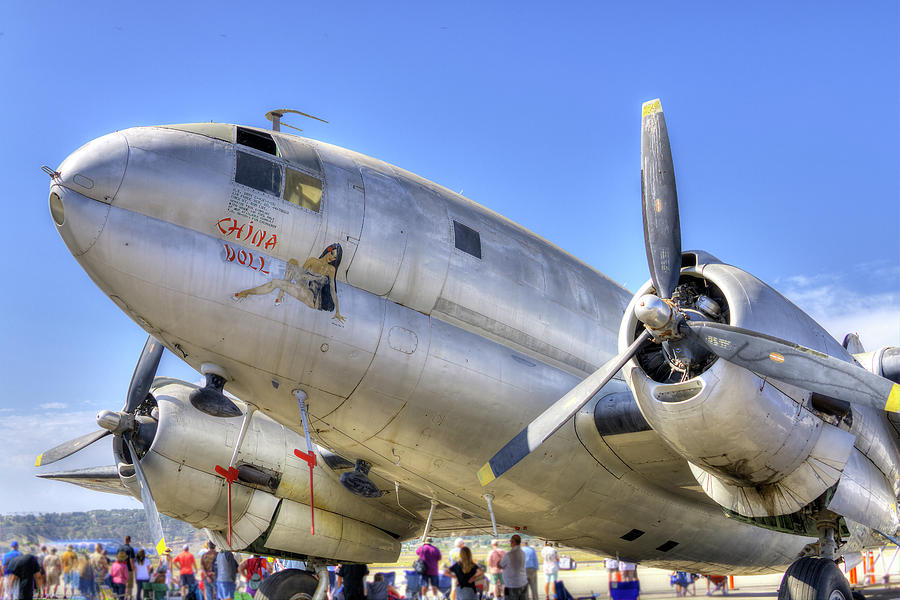 C-46 Photograph by Joe  Palermo