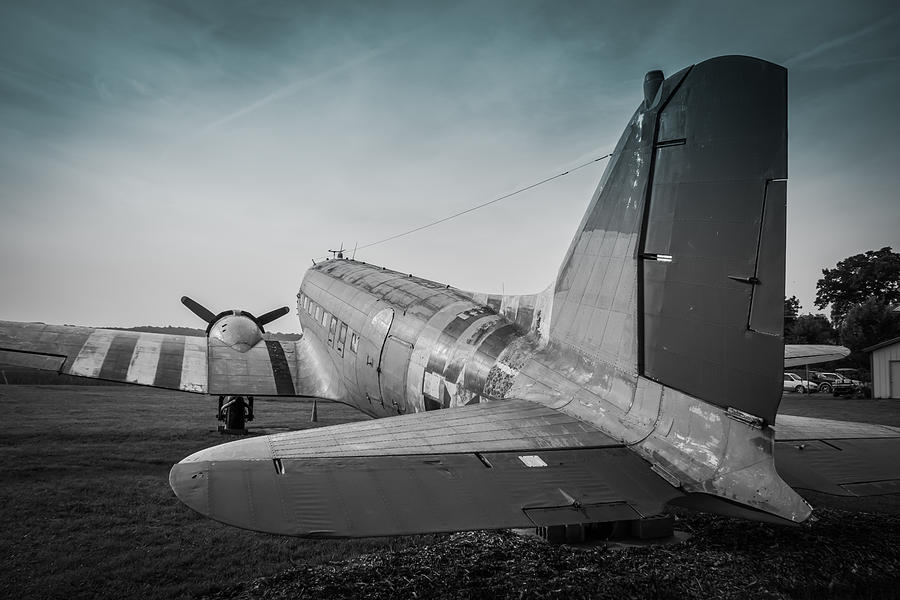C-47 Retired Photograph by Guy Whiteley