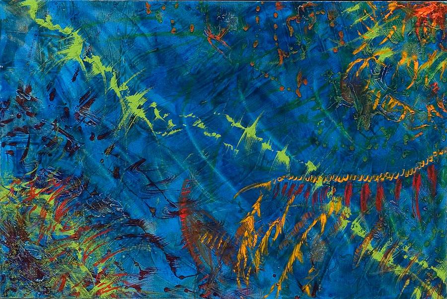 Seascape Painting - C-Dream by Jeffrey Allyn Seascape Painting - C-Dream by Jeffrey Allyn