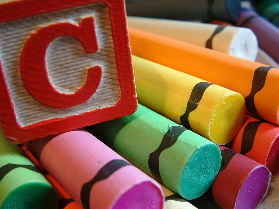 C is for color Photograph by Thomas Pipia