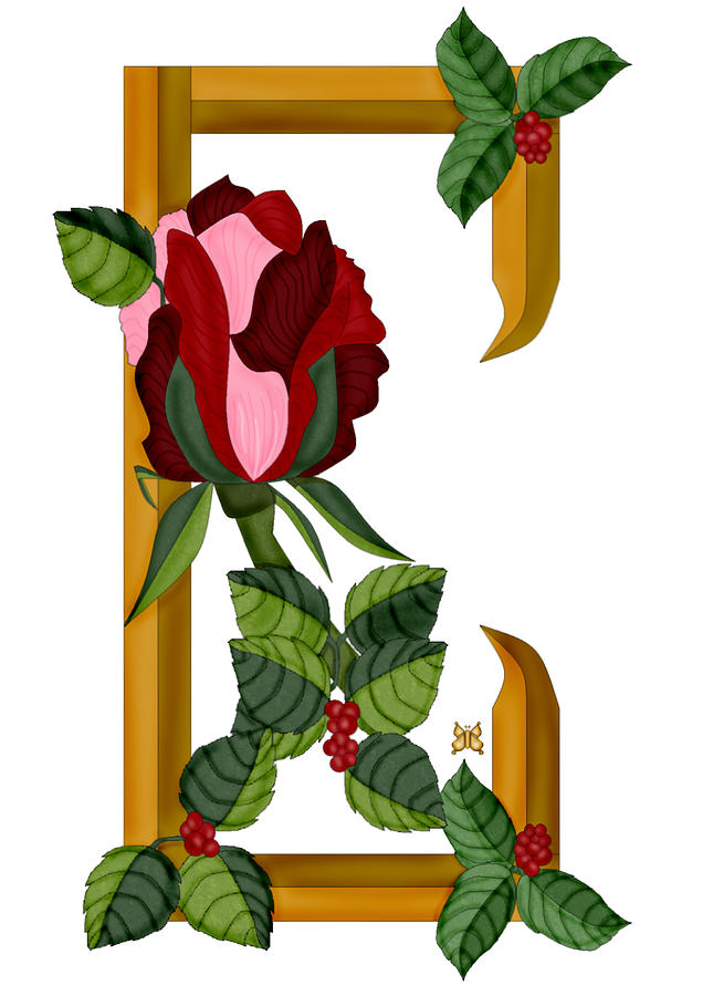 Rose Painting - C is for Creativity by Anne Norskog