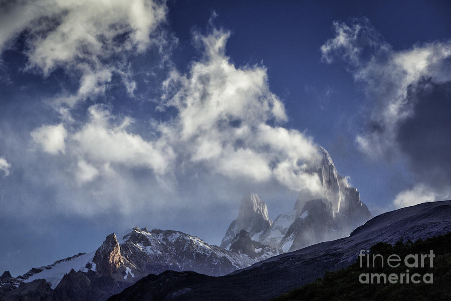 Cerro Fitz Roy 3 #1 Photograph by Timothy Hacker