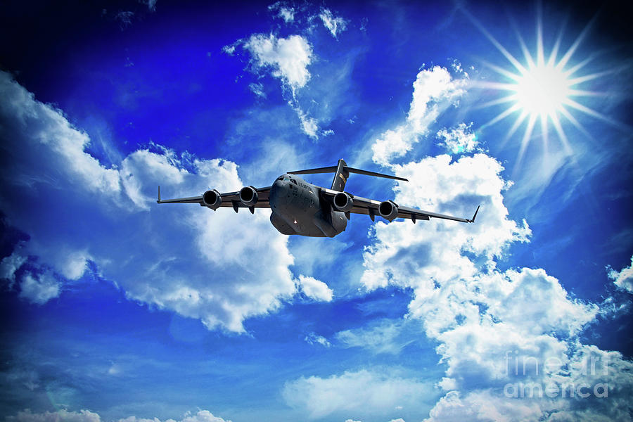 C17 Globemaster Digital Art by Airpower Art