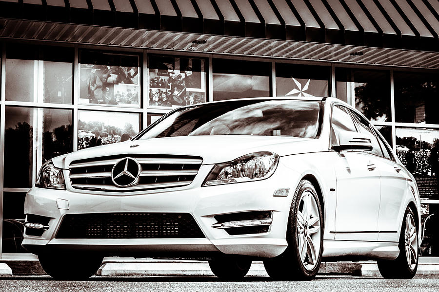 C250 in Black and White Photograph by Wade Brooks