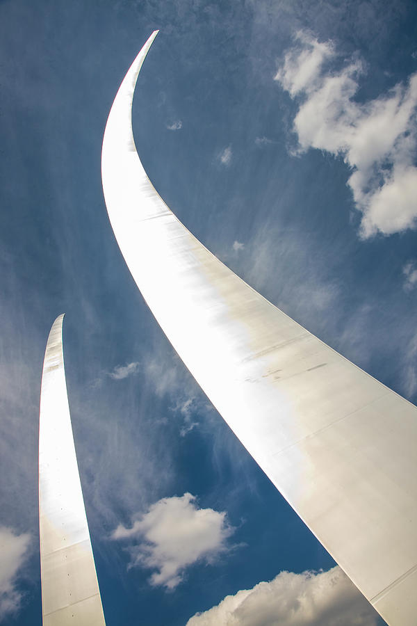 Air Force memorial sculpture Washington DC Photograph by Jim Vecchione ...